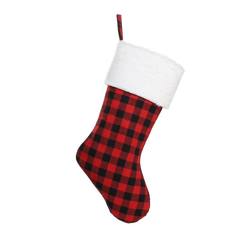 Christmas Checked Socks