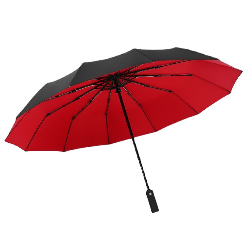 Double Layered Automatic Folding Umbrella