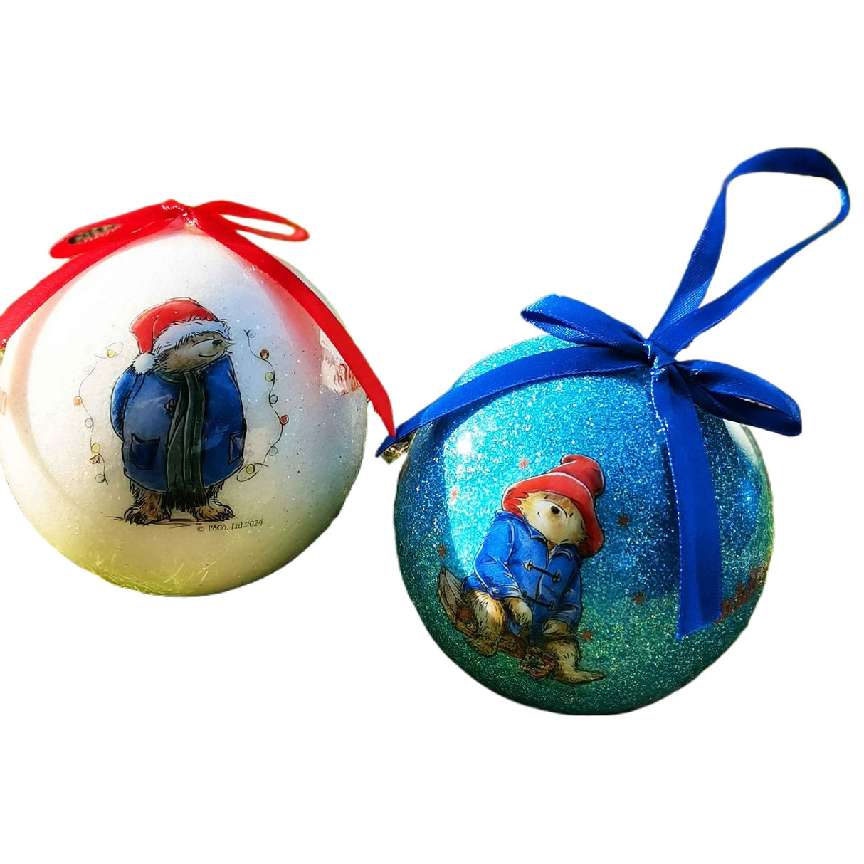 Shatterproof Glitter Christmas Ball