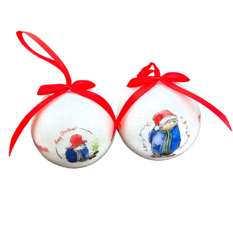 Shatterproof Glitter Christmas Ball