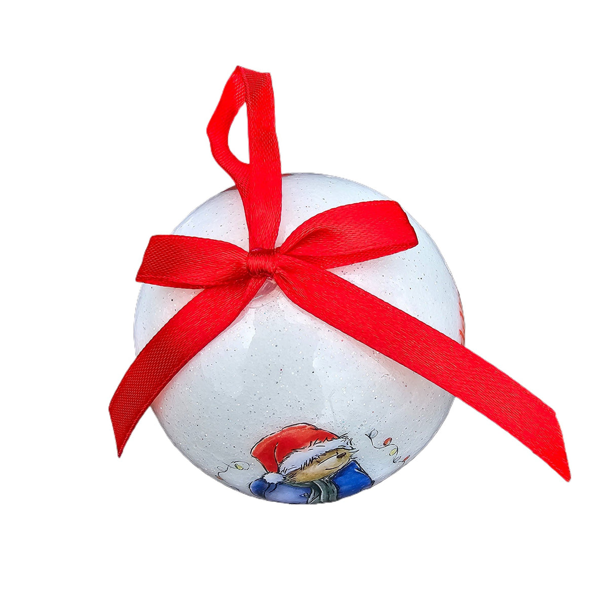 Shatterproof Glitter Christmas Ball