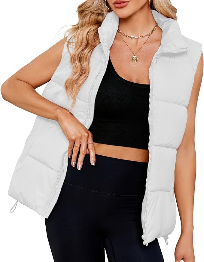 Mid-length Down Cotton Vest