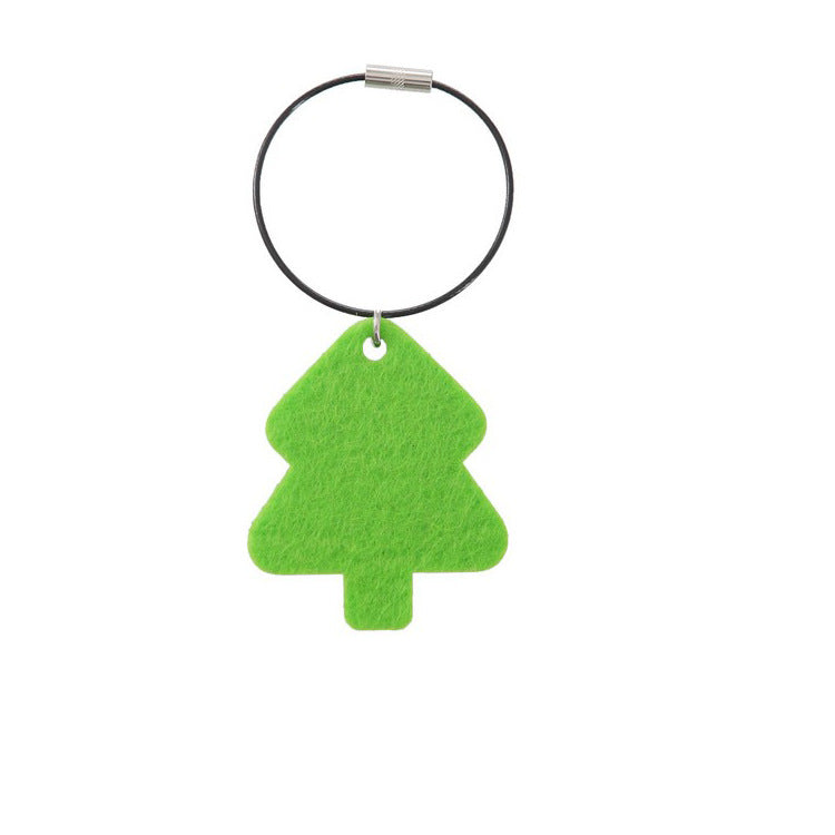 The Christmas Tree Felt Pendant