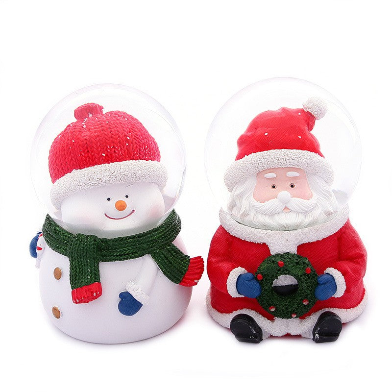 Santa Crystal Ball Set