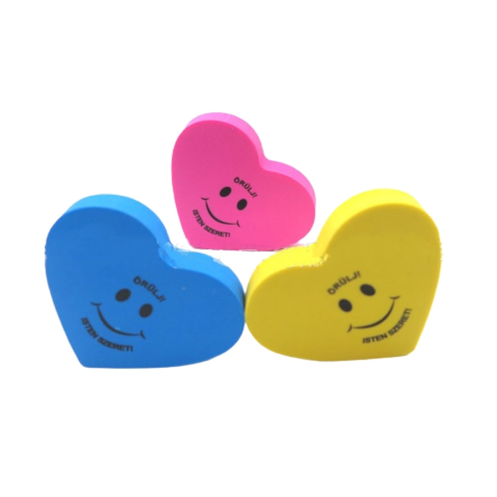 Heart Shaped Eraser