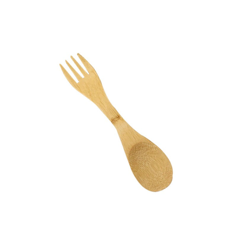 2 In 1 Spoon Made Of Bamboo