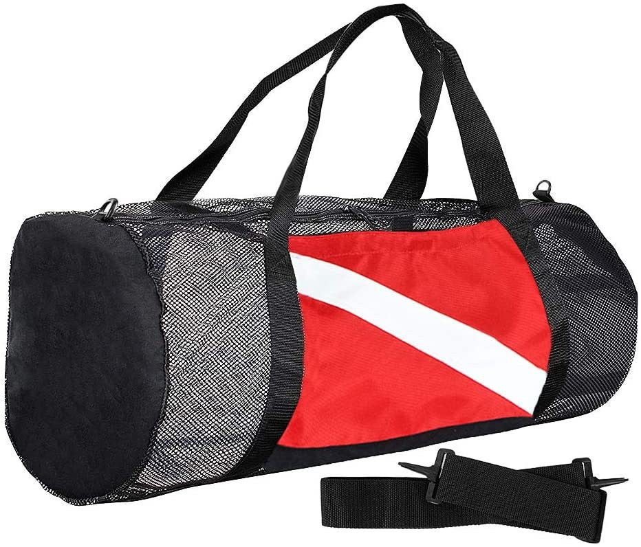 Athletic Mesh Dive Duffel Bag