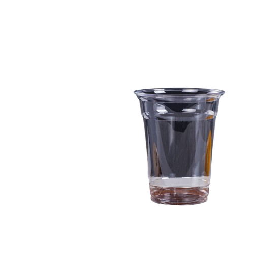 12 Oz Clear Plastic Cup With Clear Lid