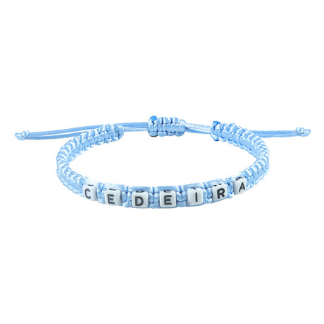 Letter Woven Bracelet