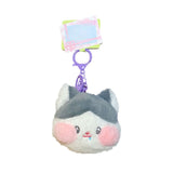 Cartoon Plush Keychain Zero Wallet