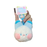 Cartoon Plush Keychain Zero Wallet