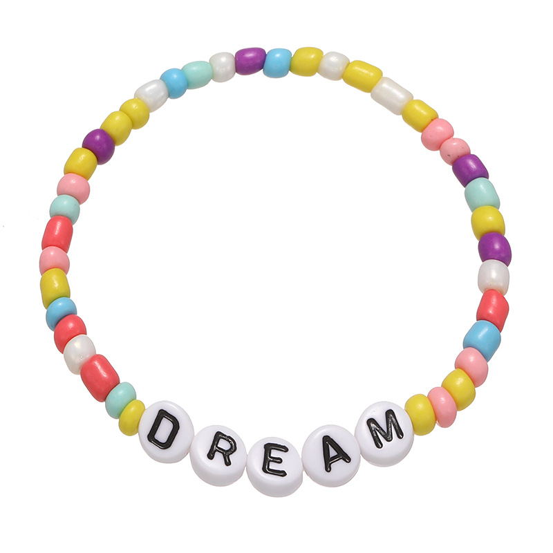 20cm Letter Bead Bracelet