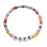 20cm Letter Bead Bracelet