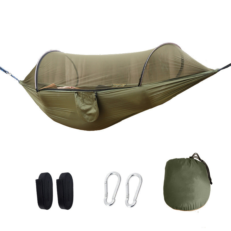 Nylon Hammock With Mosquito Net