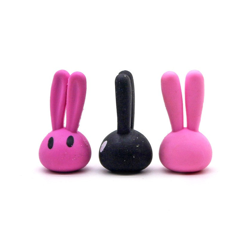 Rabbit Shape Pencil Caps Pen Toppers Eras