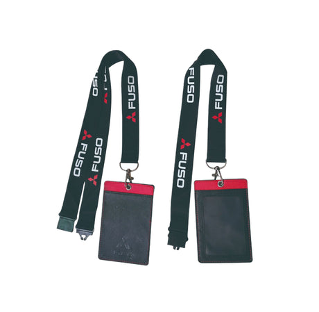 Polyester Lanyard With Pu Card Sleeve