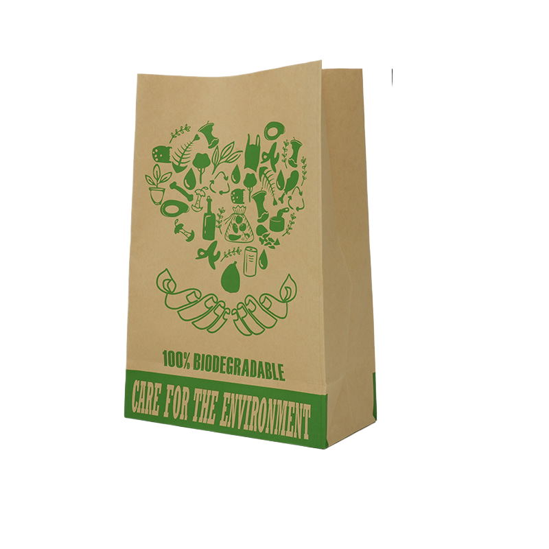 Disposable Kraft Paper Garbage Bag