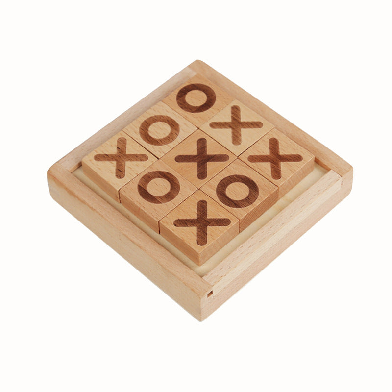 Wooden Xo Well Chess