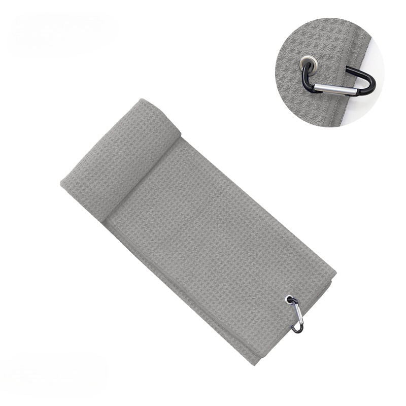 Ultra Fine Fiber Golf Towel With Hook