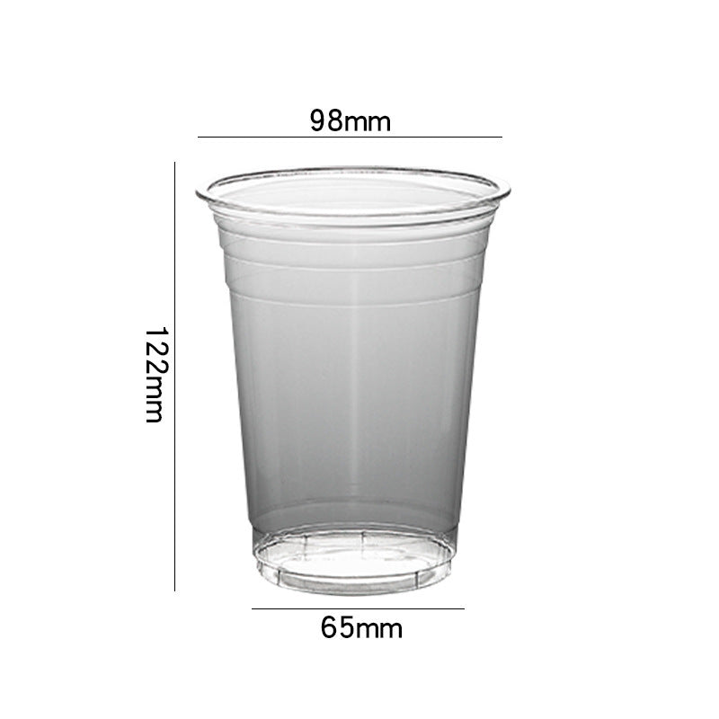 16oz Plastic Cup With Hole Lid