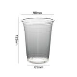 16oz Plastic Cup With Hole Lid