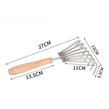 Stainless Steel Hand Rake