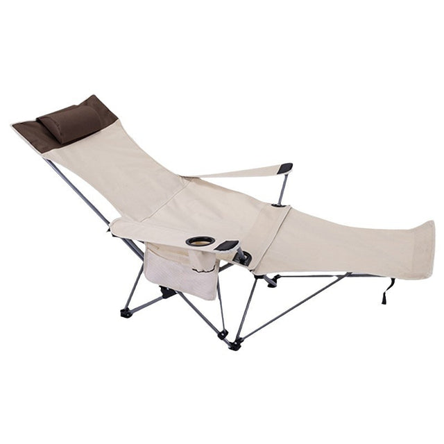 Outdoor Folding Chair With Footrest