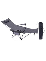 Outdoor Folding Chair With Footrest