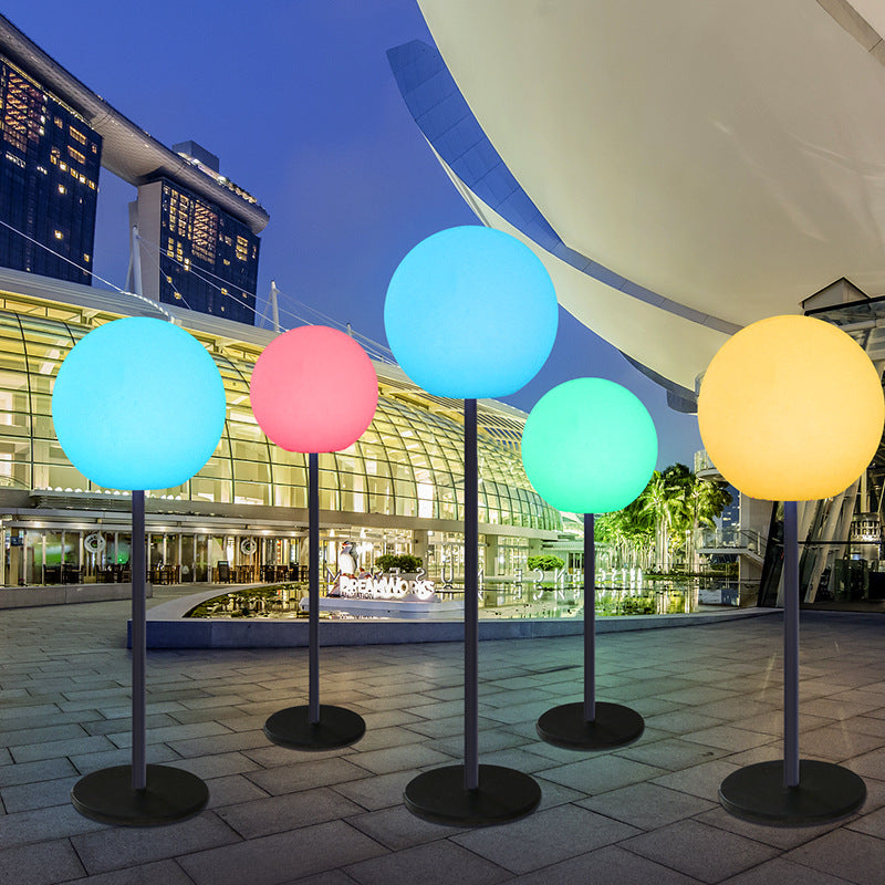 Outdoor Luminous Ball Globe Lamp