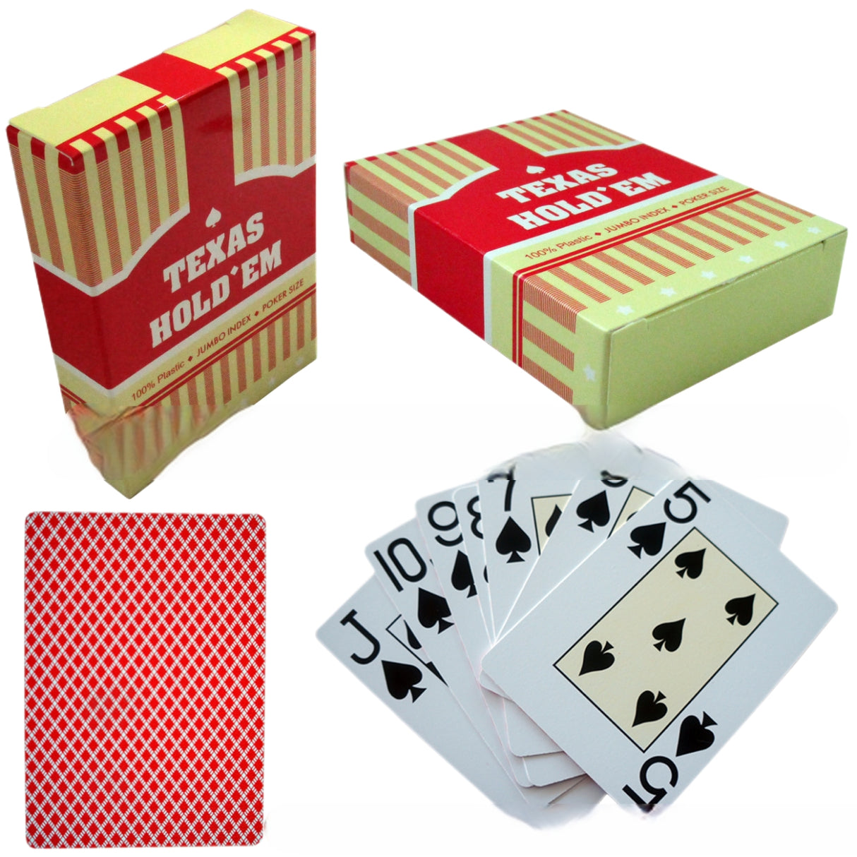 Casino Grade Pvc Plastic Playing Cards