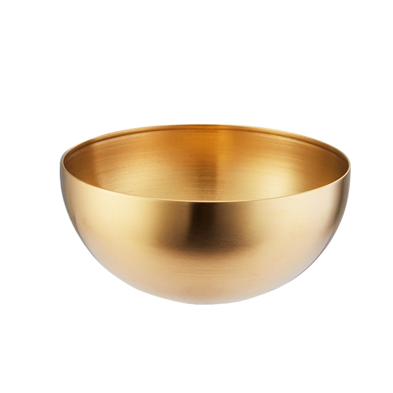 Golden Stainless Steel Bowl