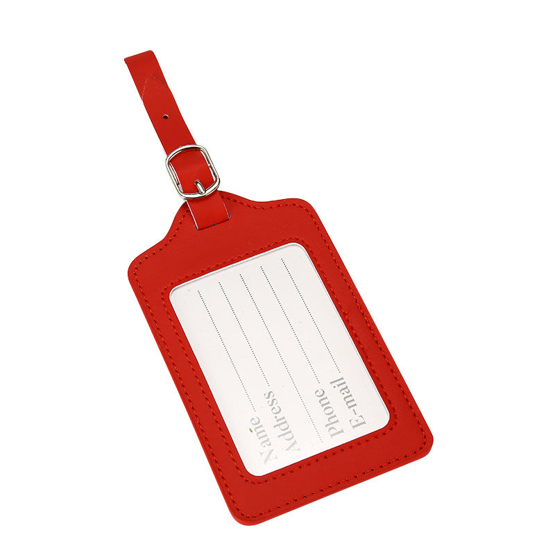 Pu Leather Luggage Tag