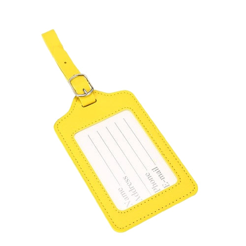 Pu Leather Luggage Tag