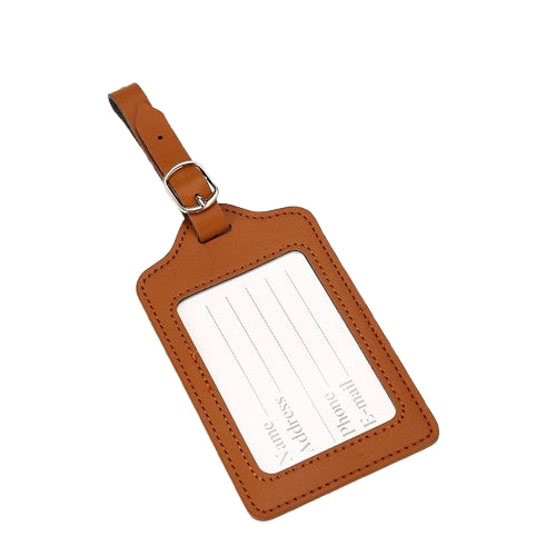 Pu Leather Luggage Tag