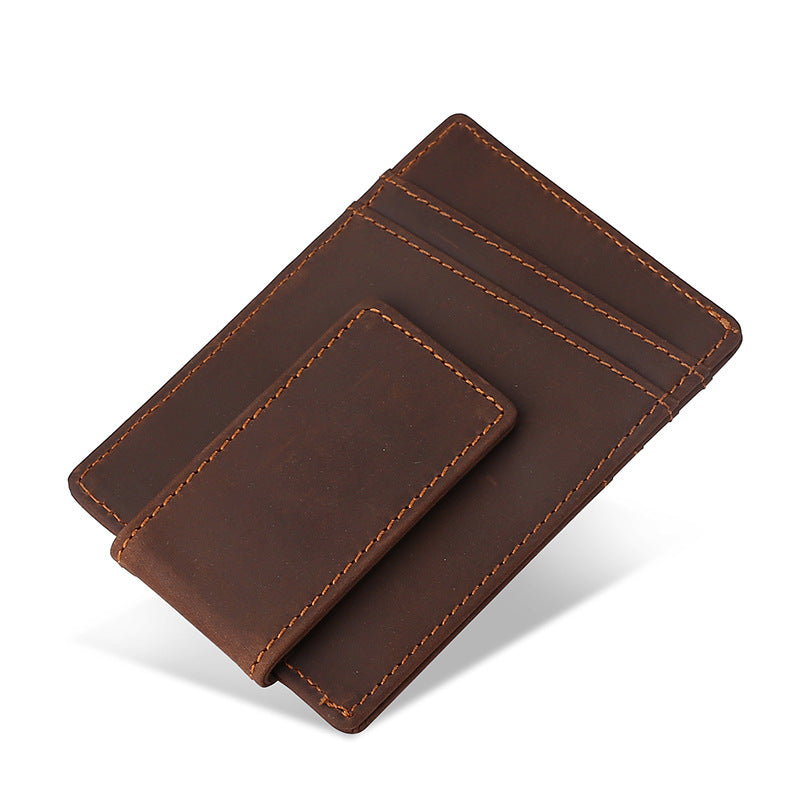 Real Leather Wallet Card Bag