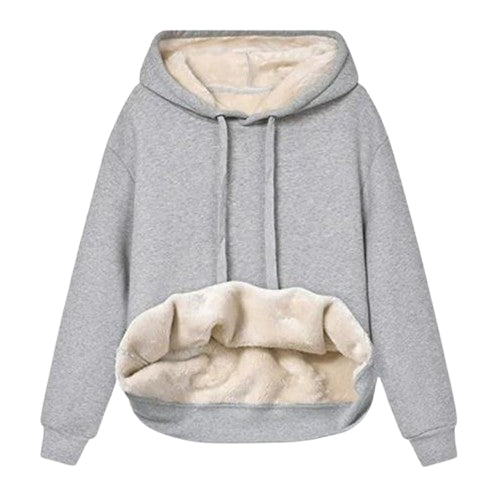 Velvet Women Hooded Sweatshirt