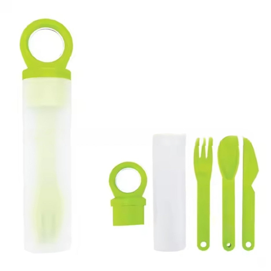 Plastic Knife Fork Spoon Combination Set