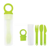 Plastic Knife Fork Spoon Combination Set