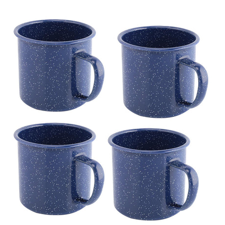 400ml Snowflake Enamel Cup