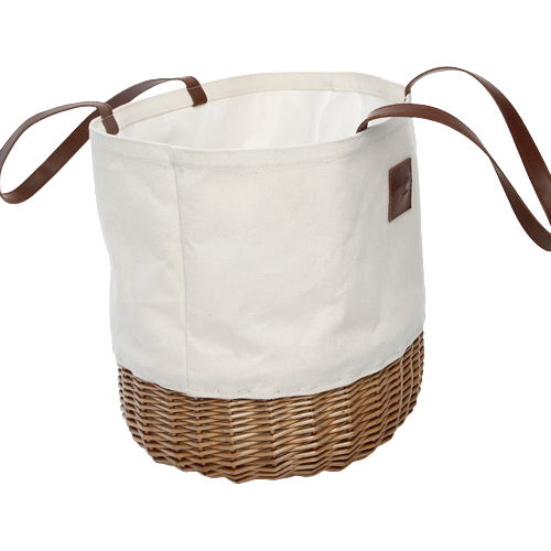 Promenade Picnic Canvas Basket