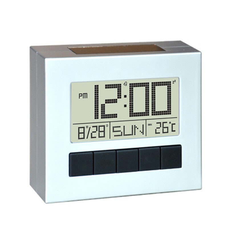 Solar-powered Desk Clock