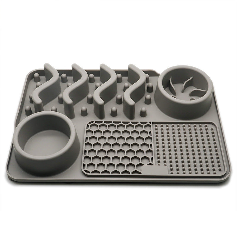 3 In 1 Silicone Pet Slow Feeding Lick Mat