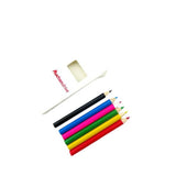 Six-color Mini Wooden Pencil Set In Box