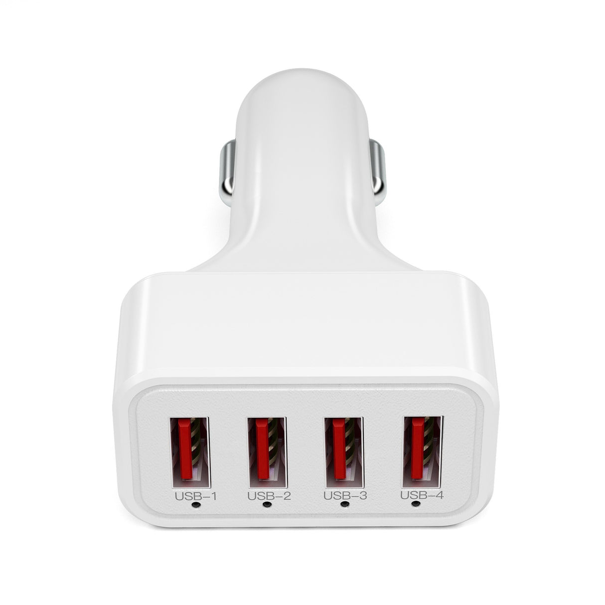 4 Usb Ports Car Charger Adapter