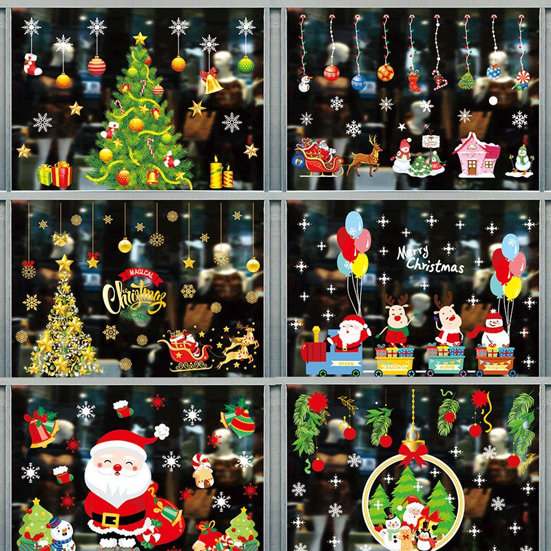 Christmas Glass Window Sticker