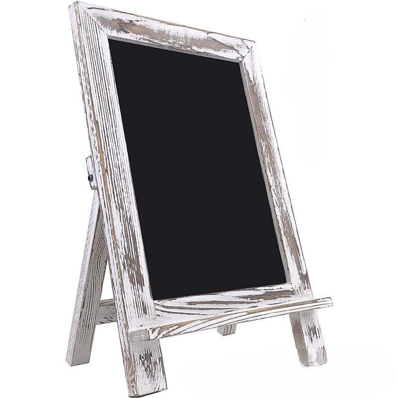 White Wooden Small Blackboard