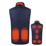 Hatless Heated Vest With Power Bank