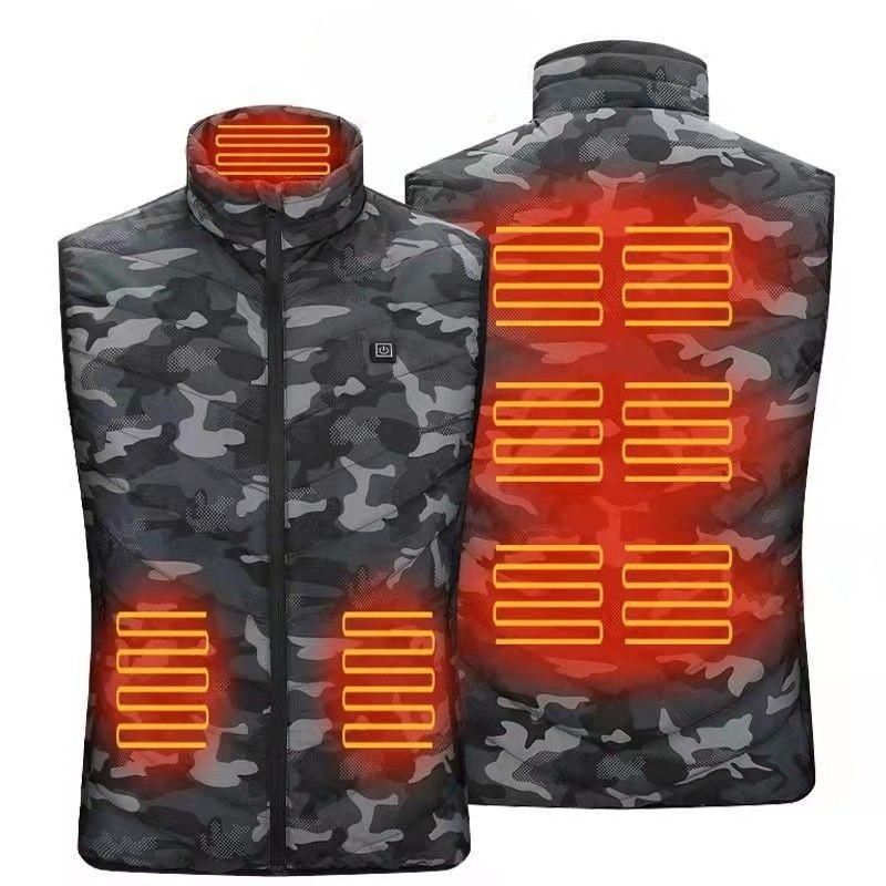 Hatless Heated Vest With Power Bank