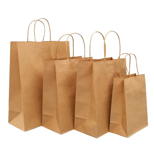 Customized Vertical Kraft Paper Bag