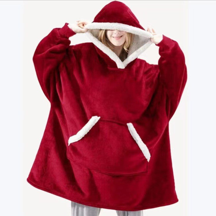 Oversized Comfortable Warm Pocket Hoodie